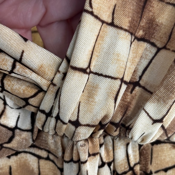 Kenneth Cole Reaction Sheath Dress - Snake Print Size S - Picture 10 of 10